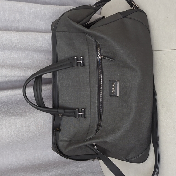 Tumi Bags Tumi Grey Weekender Bag Poshmark